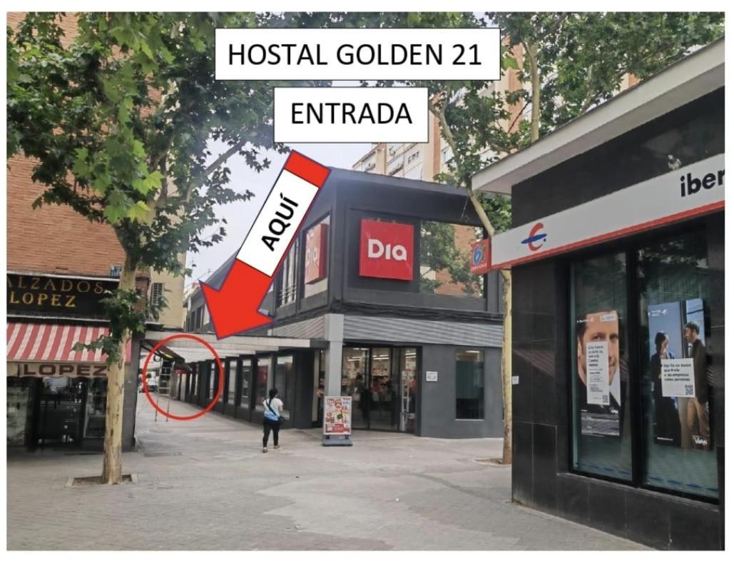 Hostal Golden 21*** Мадрид Екстериор снимка